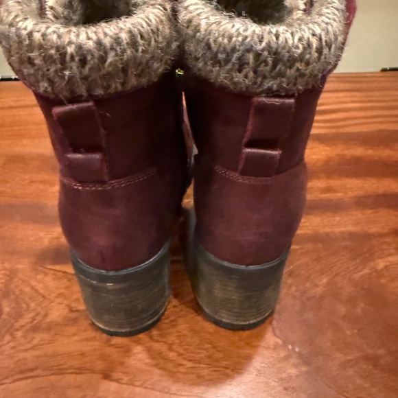 Brand new Carlos Santana Womens Glinda Wine Ankle Bootie Sz 8m - Picture 7 of 7